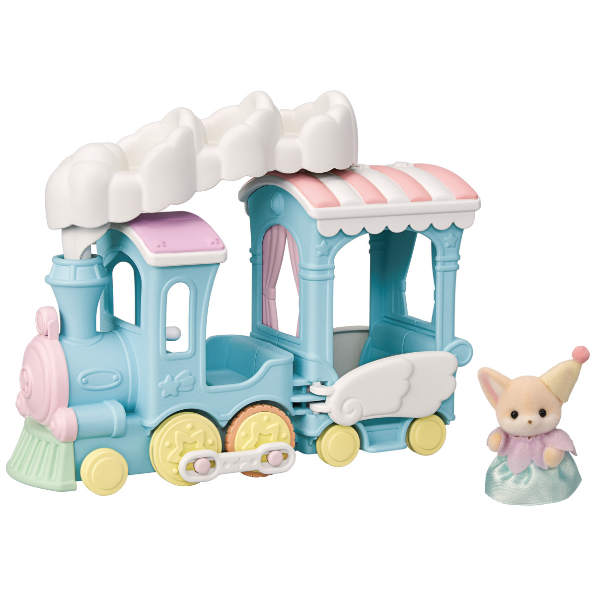 Rainbow Train Cloud Floating Edition