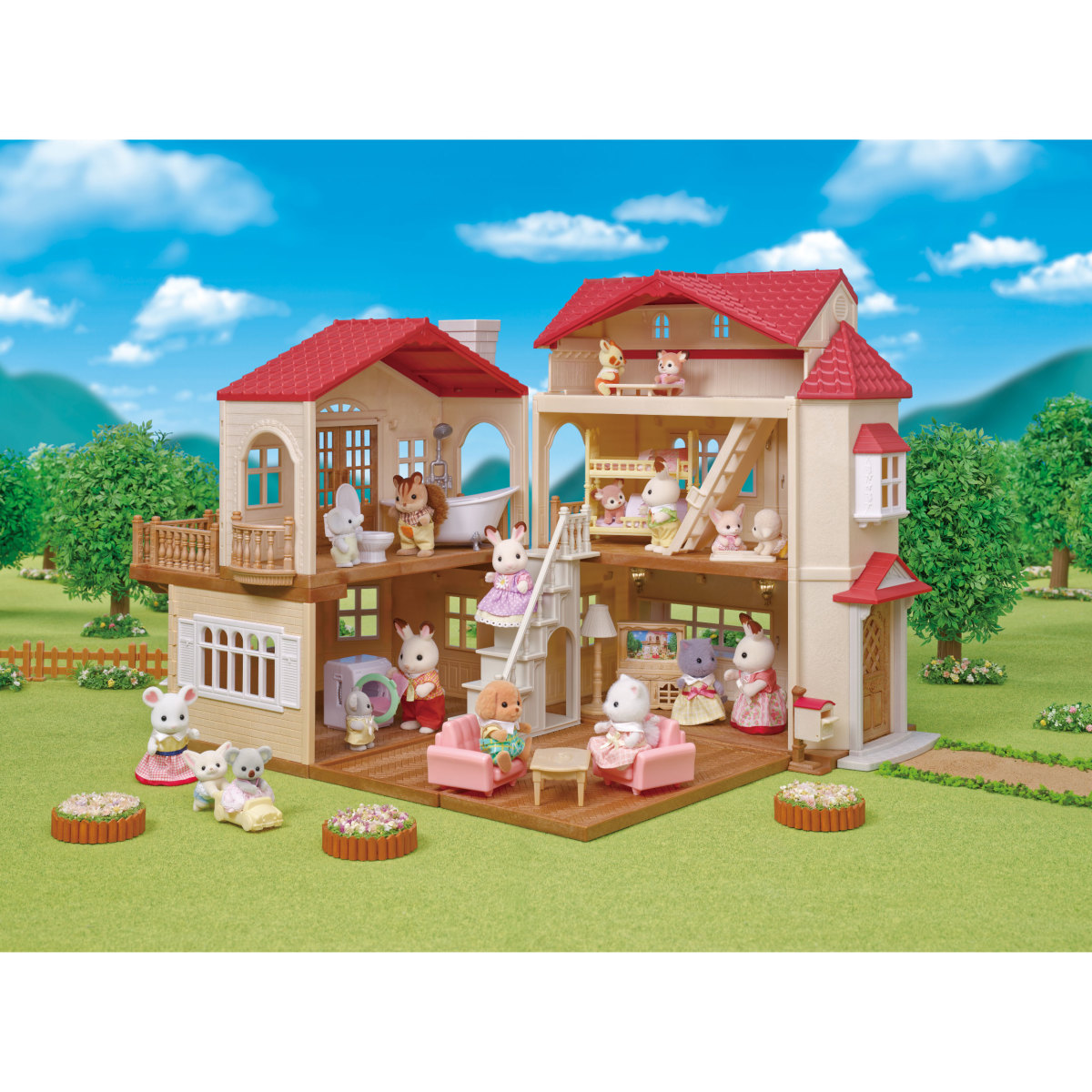 Alternative view of Playroom Roof Gift Country Set from Secret Home Attic Red Collection