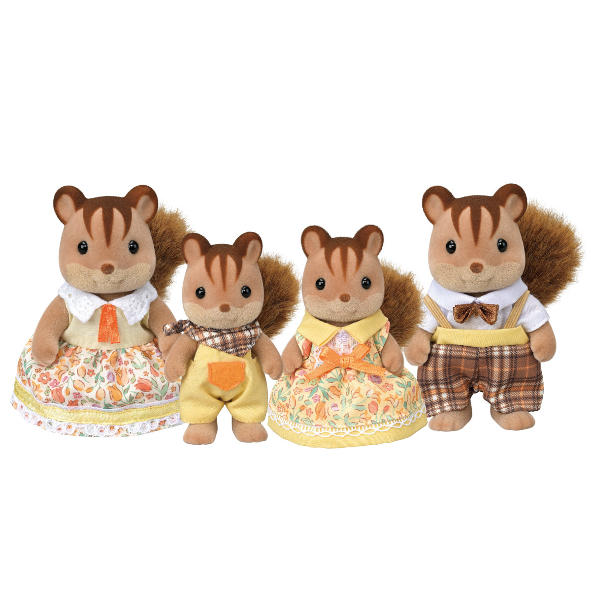Walnut Collection - Family Squirrel