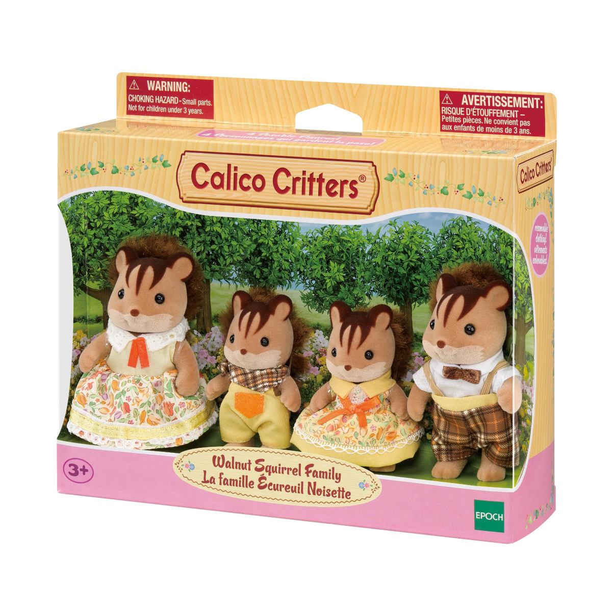 Alternative view of Walnut Collection - Family Squirrel