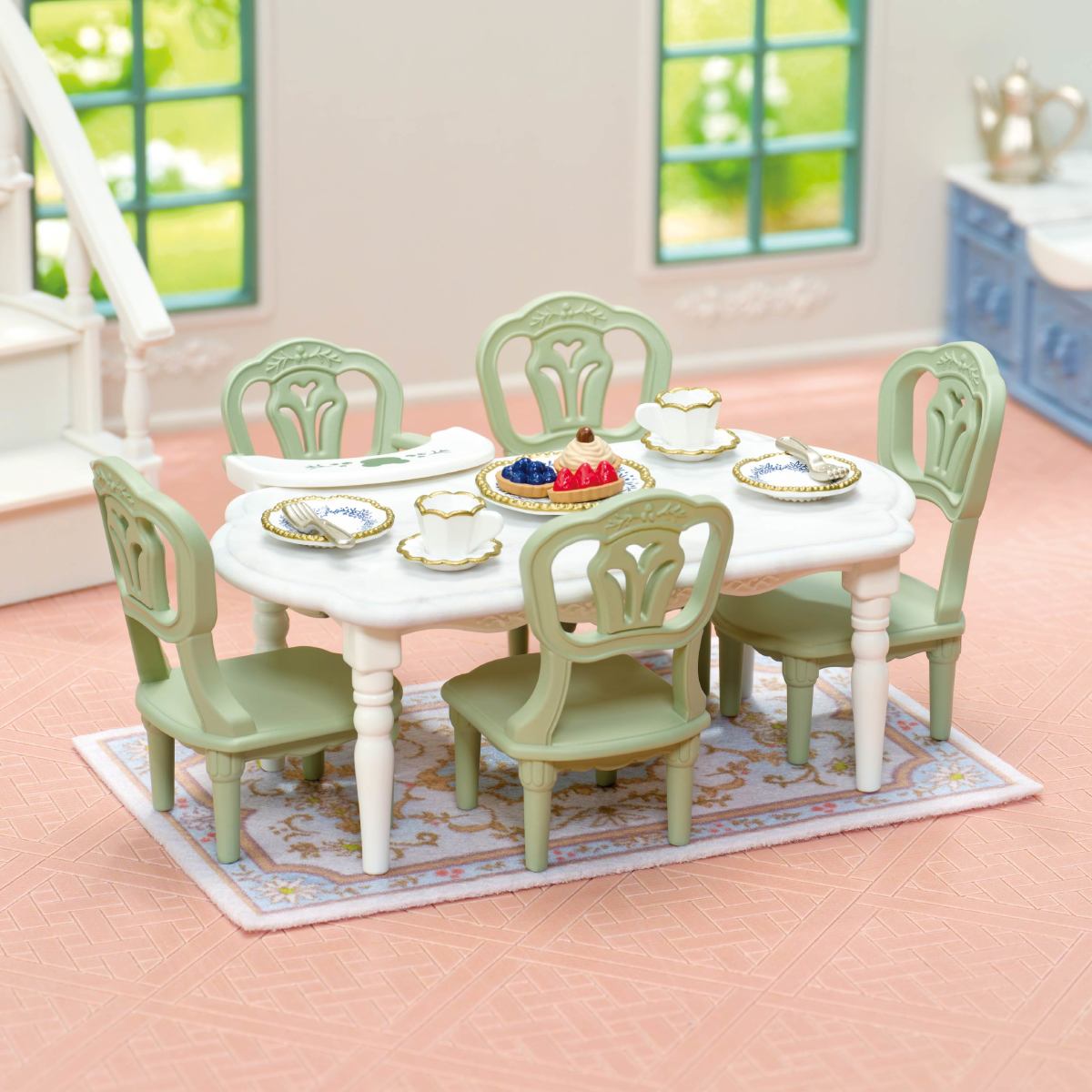 Riverside Roof Dining Collection - Manor Room Elegant Red - Image 5