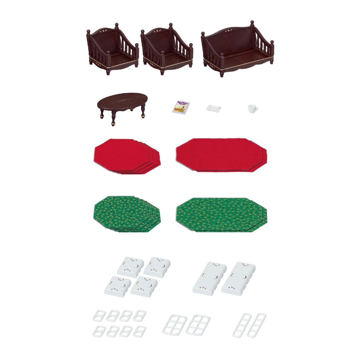 Alternative view of Sofa Brown Collection - Classic Set