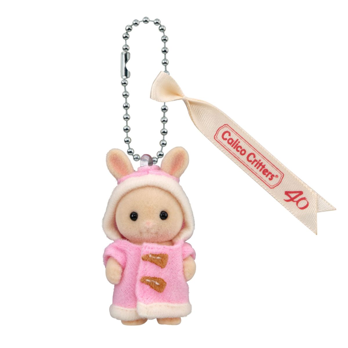 Chain Rabbit Fluffy Collection - Parka Key Baby Milk