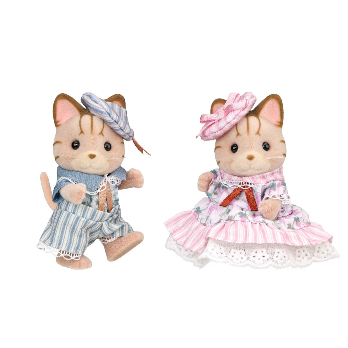Cat Ensemble Striped | Elegant Family Series - Image 3
